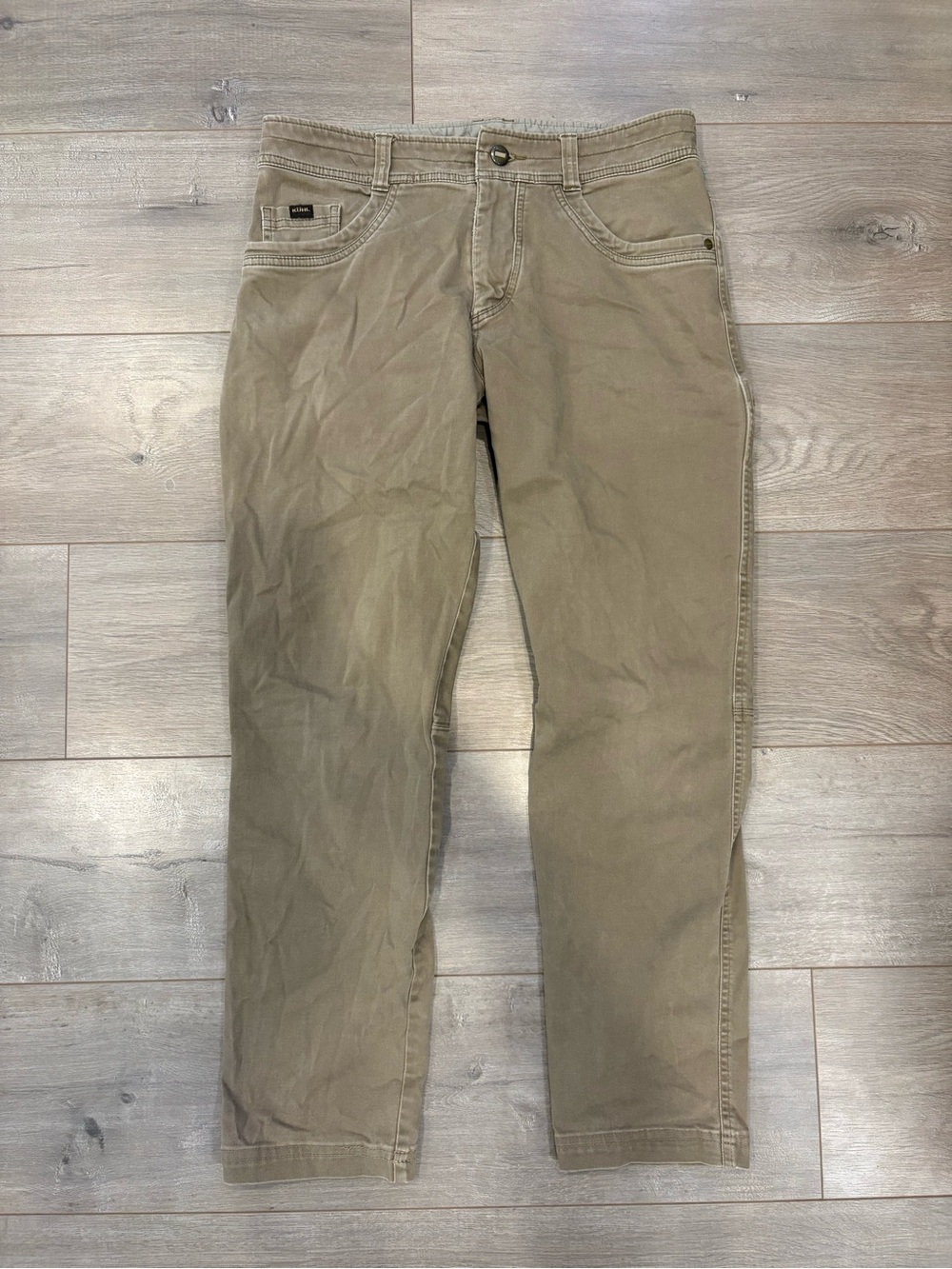 Kuhl Revolt Pants Men’s Size 32x29 Tan Brown Pant Comfort Outdoor Casual Stretch